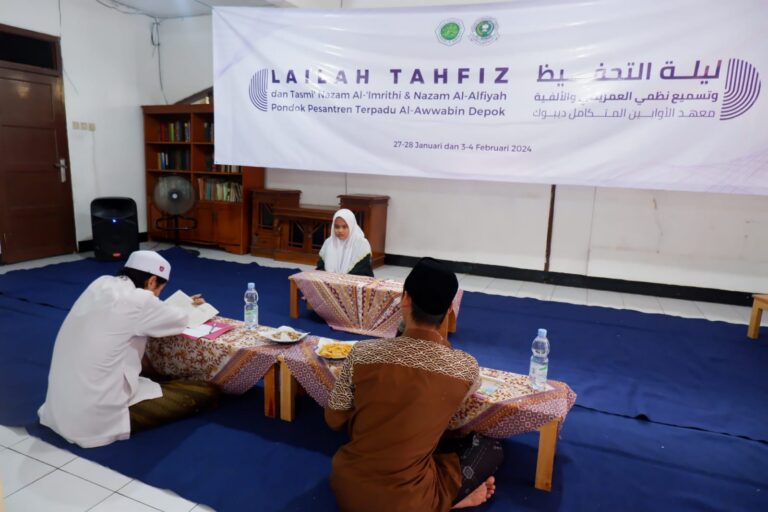 Khatam Alfiyah, Imriti, dan Jurmiyah, Santri Akhir Pondok Pesantren Terpadu Al-Awwabin Sukses mengikuti Lailah Tahfiz 2024